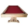 Knightshot Handicraft Billiard Table Athena | Antique Light Oak Finishing 8FT Price in Doha Qatar - Image 3