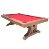 Knightshot Handicraft Billiard Table Athena | Antique Light Oak Finishing 8FT Price in Doha Qatar - Image 4