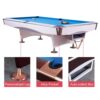 Knightshot Spyder Commercial Pool Table 9FT | Ball Return System Brown Price in Doha Qatar - Image 2