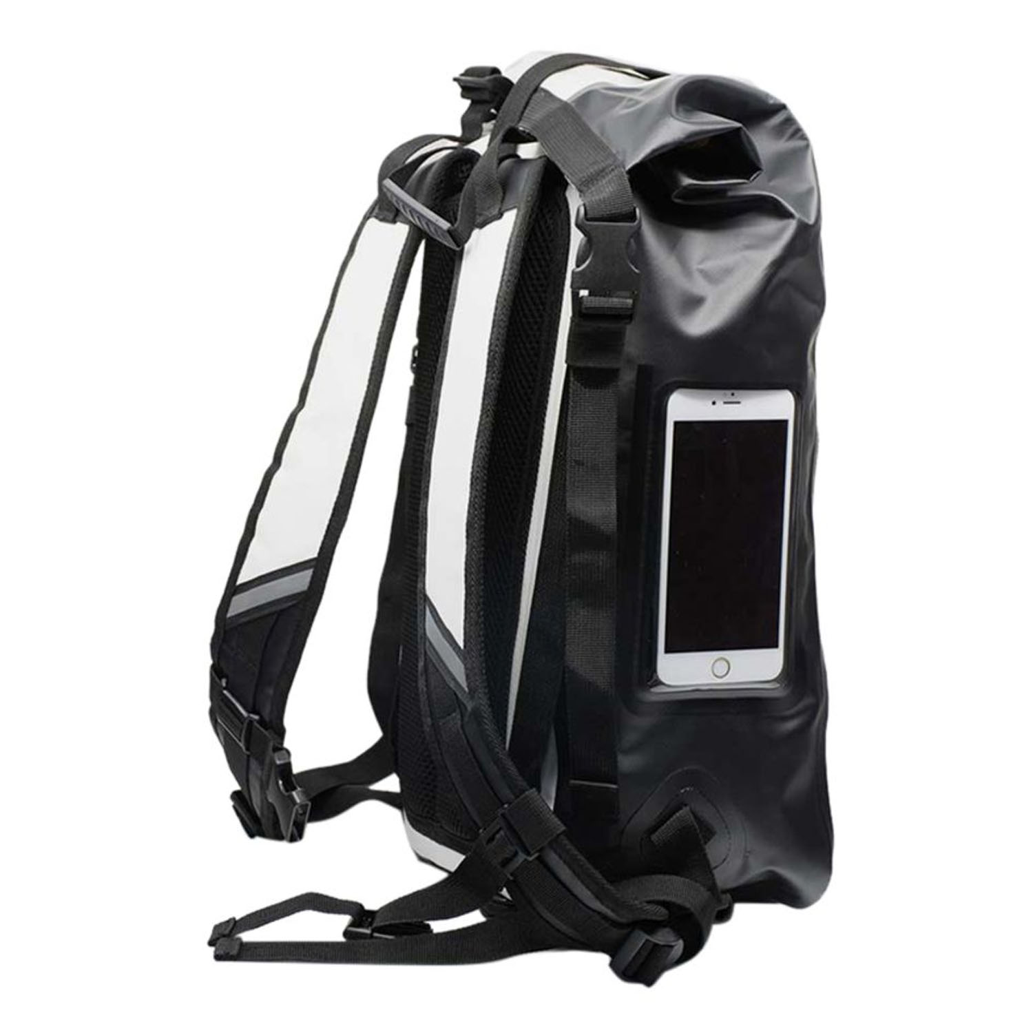 TRX Travel Style Waterproof Dry Backpack Bag 25 L-Black/White Price in ...